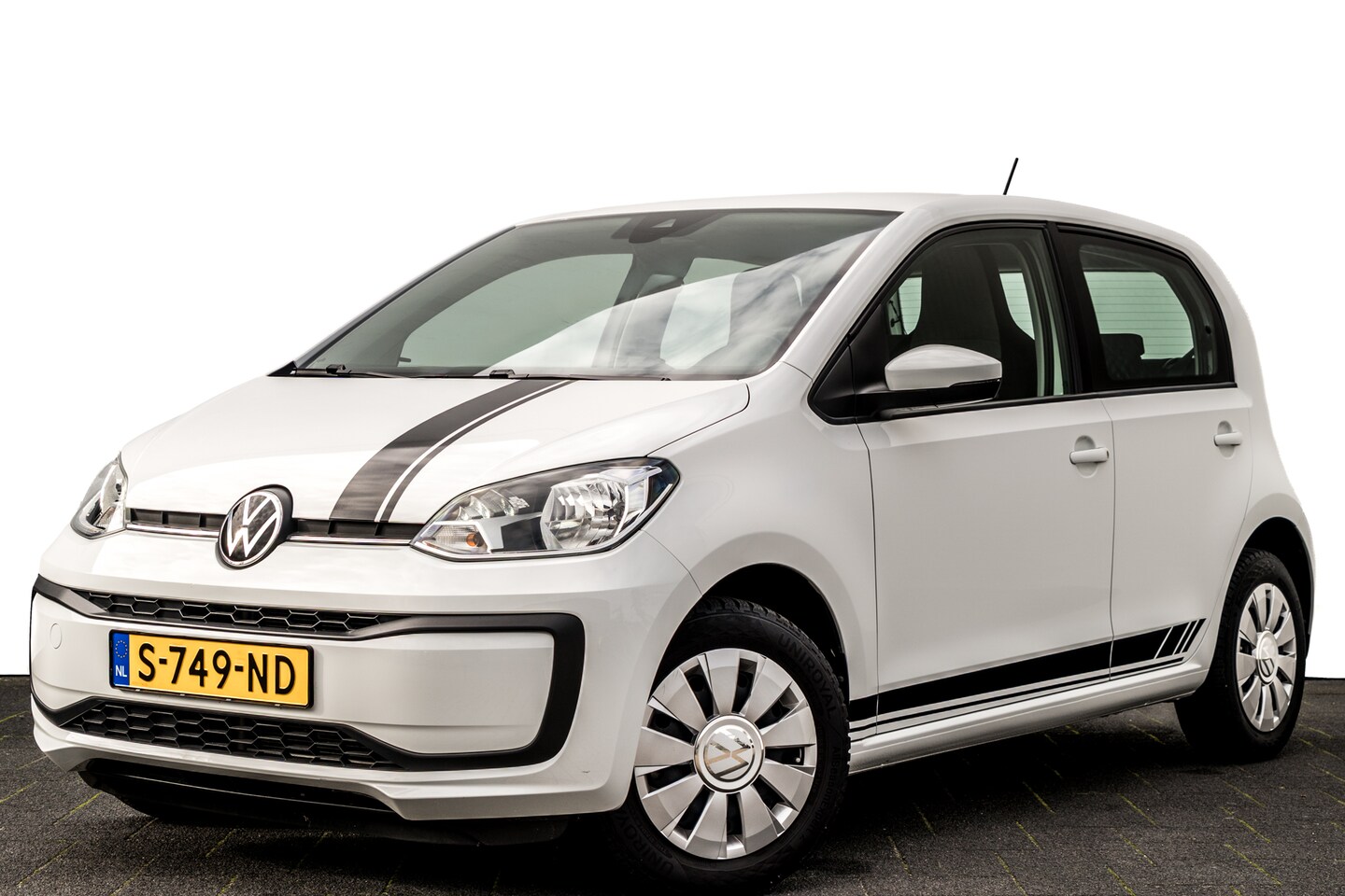 Volkswagen Up! - 1.0 5 Drs. | 24.625 Km | Org. NL | Lane Assist | DAB+ | Elektrisch pakket - AutoWereld.nl