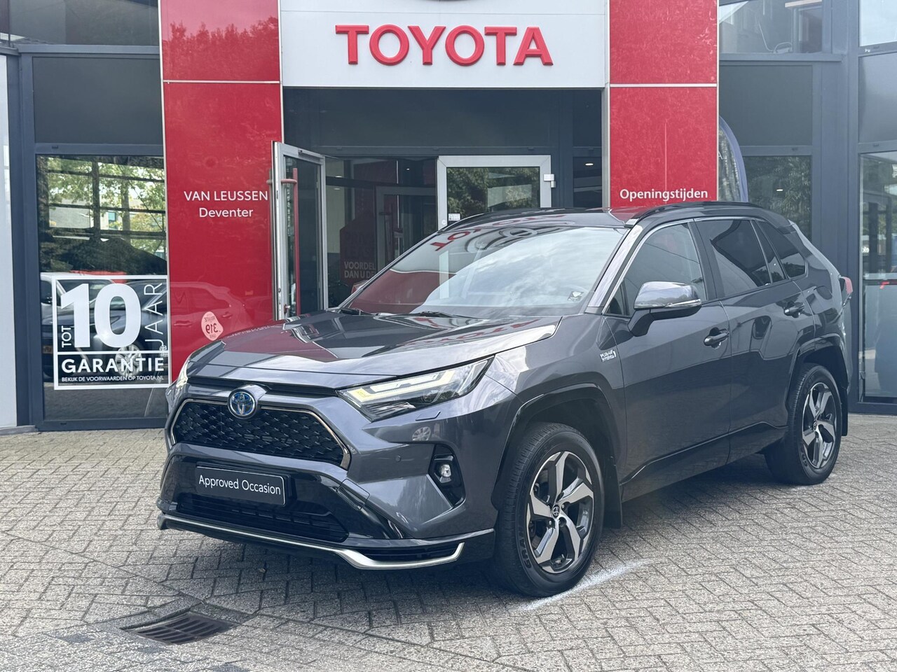 Toyota RAV4 - 2.5 PHEV AWD STYLE TREKHAAK STOEL/STUURVERWARM. LED-PAKKET 1500KG-TREKGEWICHT AD-CRUISE CA - AutoWereld.nl