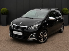 Peugeot 108 - 1.2 Allure TOP CABRIO DAK 1JAAR GARANTIE CAMERA 72DKM AIRCO APK 09-2027