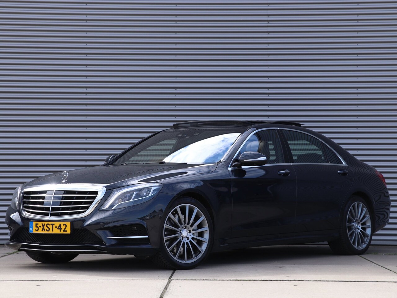 Mercedes-Benz S-klasse - 500 PLUG-IN HYBRID Lang Prestige Plus AMG *Panodak*Burmester* - AutoWereld.nl