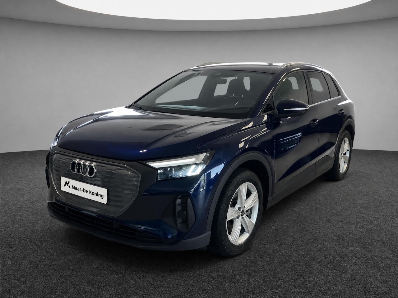 Audi Q4 e-tron - 40 82 kWh 150kW/204PK · Leder · Stoelverwarming · Parkeersensoren · Garantie t/m 30-03-202 - AutoWereld.nl