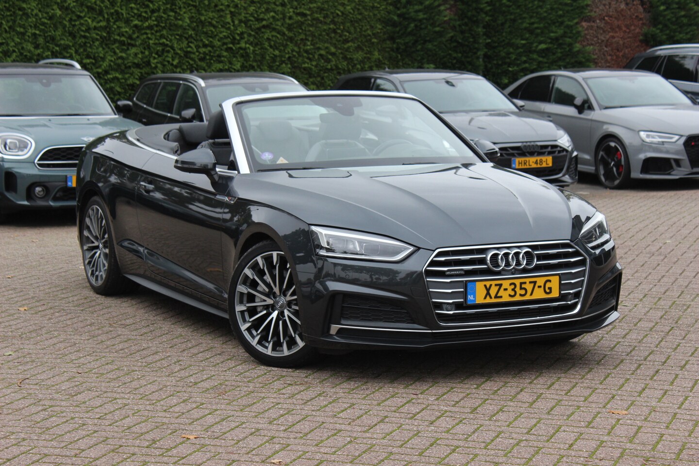 Audi A5 Cabriolet - 2.0 TFSI MHEV quattro Design Pro Line Plus / 360Camera / Head-up / Keyless / Windscherm / - AutoWereld.nl