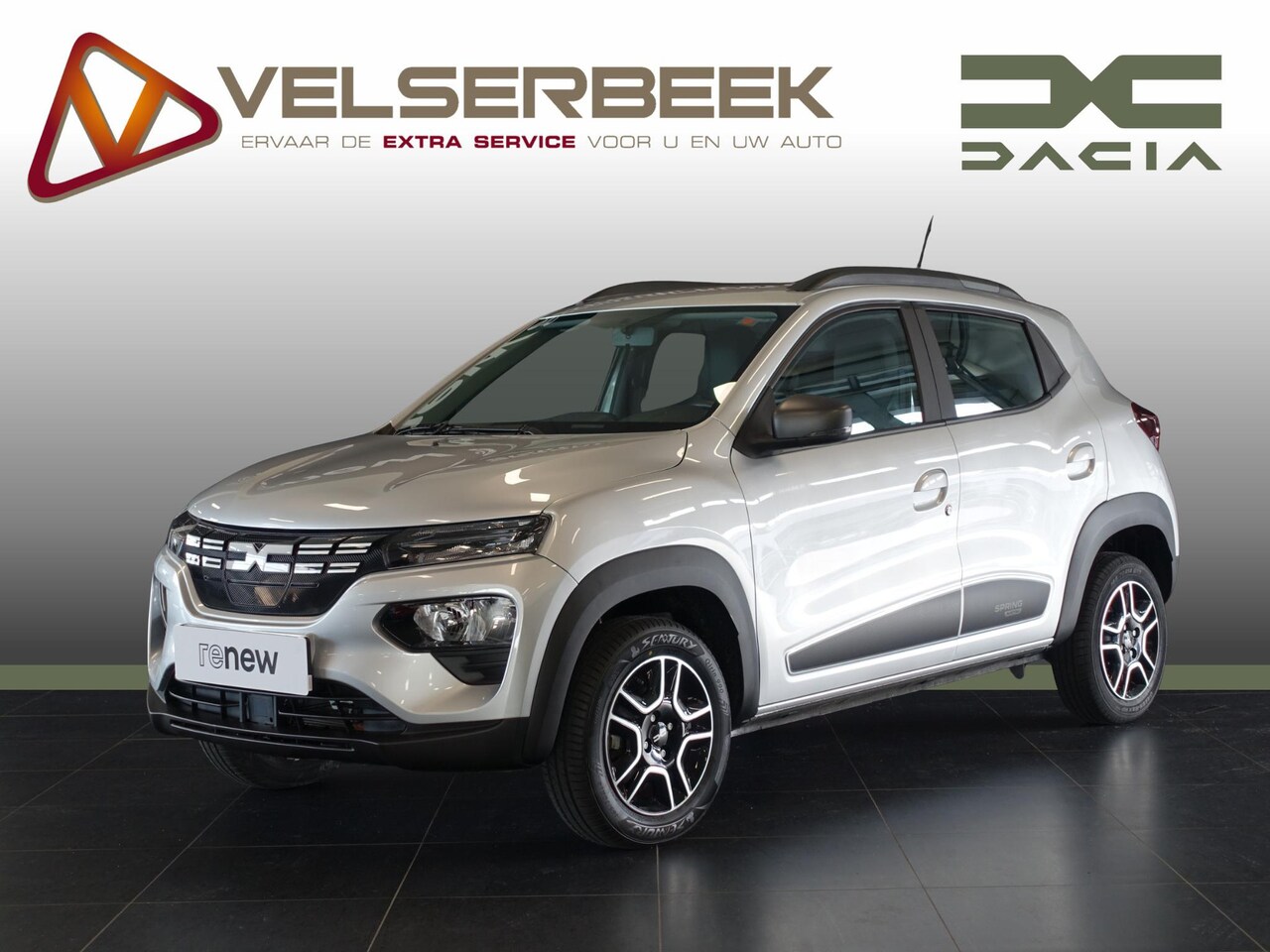 Dacia Spring - Expression 27 kWh *Navigatie/Leer/15.519 Km/PDC * - AutoWereld.nl