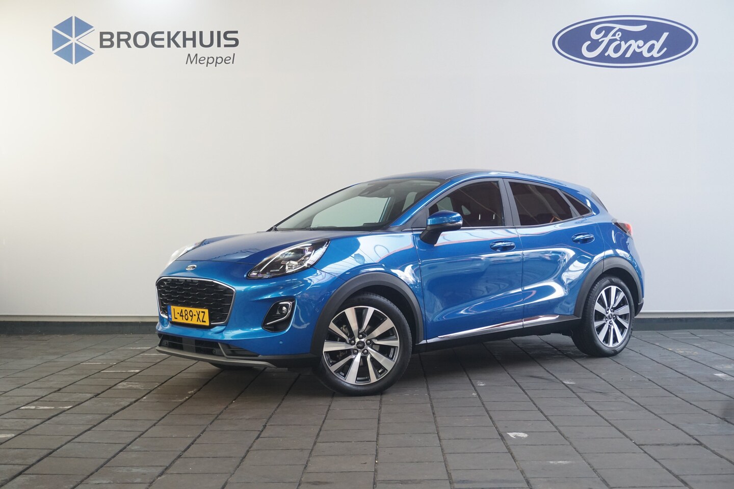 Ford Puma - 1.0 EcoBoost Hybrid Titanium X | Achteruitrijcamera | Cruise control adaptief | DAB ontvan - AutoWereld.nl