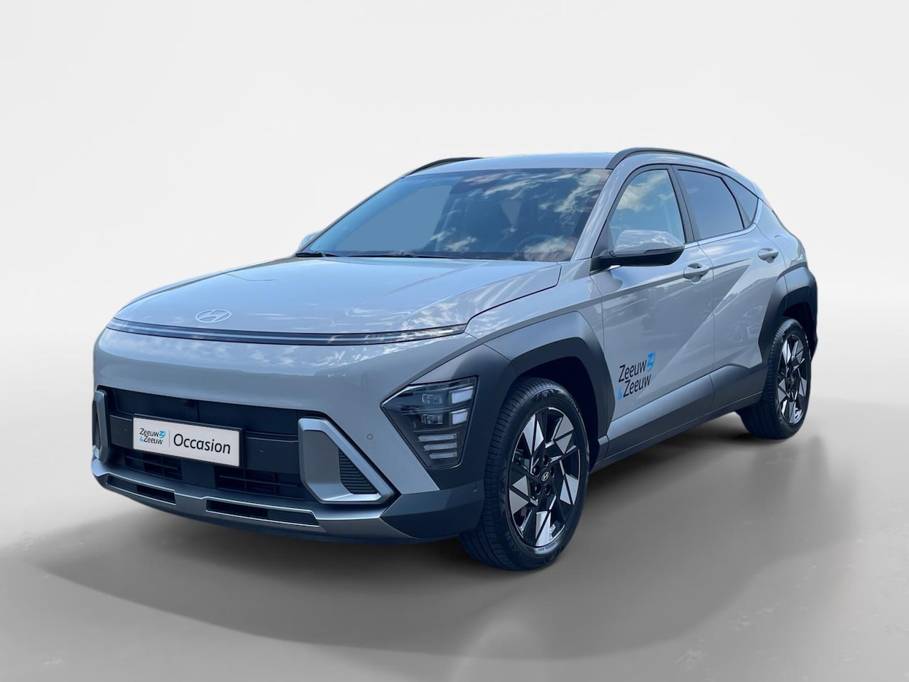Hyundai Kona - 1.6 GDI HEV Premium | Lederen bekleding| Stoelverwarming V+A | Bose |360 graden camera| - AutoWereld.nl