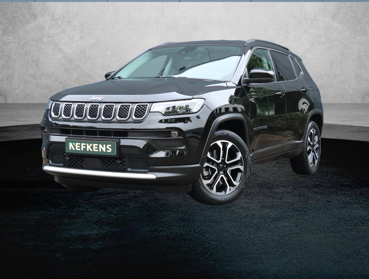 Jeep Compass - 240pk Plug-in Hybrid Limited | 1ste eigenaar | Achteruitrijcamera | Electrische achterklep - AutoWereld.nl