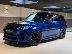 Land Rover Range Rover Sport - 5.0 V8 SC SVR|pano|360|Merdian|HUD|Alcantara hemel|Carbon|Stoelverkoeling|Maxton|