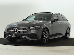 Mercedes-Benz C-klasse Estate - 300 e Business Solution AMG | Premium Plus | Trekhaak | Nightpakket | 360°-camera | Head-u