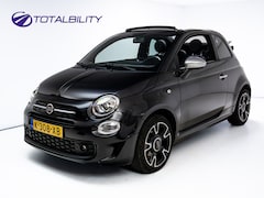 Fiat 500 C - 1.0 Hybrid Rockstar | Beats audio | Climate control | Cruise | Electrische cabrio kap | Ap