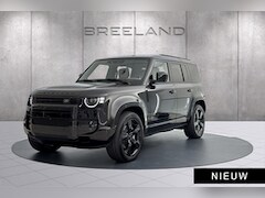 Land Rover Defender 110 - P300e HSE Dynamic Edition | Panoramadak | Stoelkoeling | Elec. trekhaak Santorini / Carawa