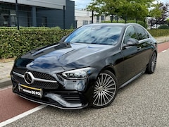 Mercedes-Benz C-klasse - 300 AMG Line DISTRONIC Actieve Stuur assistent 360´ Camera Burmester Panorama Dak
