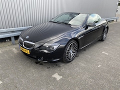 BMW 6-serie Cabrio - 645Ci 172Dkm.NAP, AUTOMAAT, Navi, Leer, 20"LM, Vol & z.g.a.n. APK – Inruil Mogelijk –