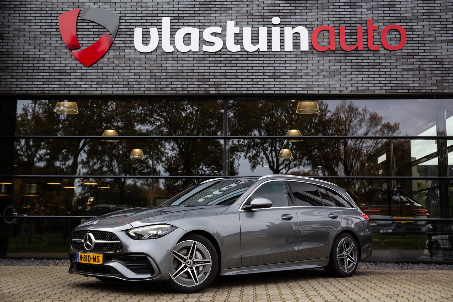 Mercedes-Benz C-klasse Estate - 200 Launch Edition AMG Line 200 Launch Edition AMG Line , Virtual cockpit, Leer, Sfeerverlichting, - AutoWereld.nl