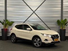 Nissan Qashqai - 1.2 N-Connecta 2E-EIG/NAVI/PANO/LED/CLIMATE/360C/VDOH/KEYLESS/TREKHAAK/PARELMOER-WIT/12-MA