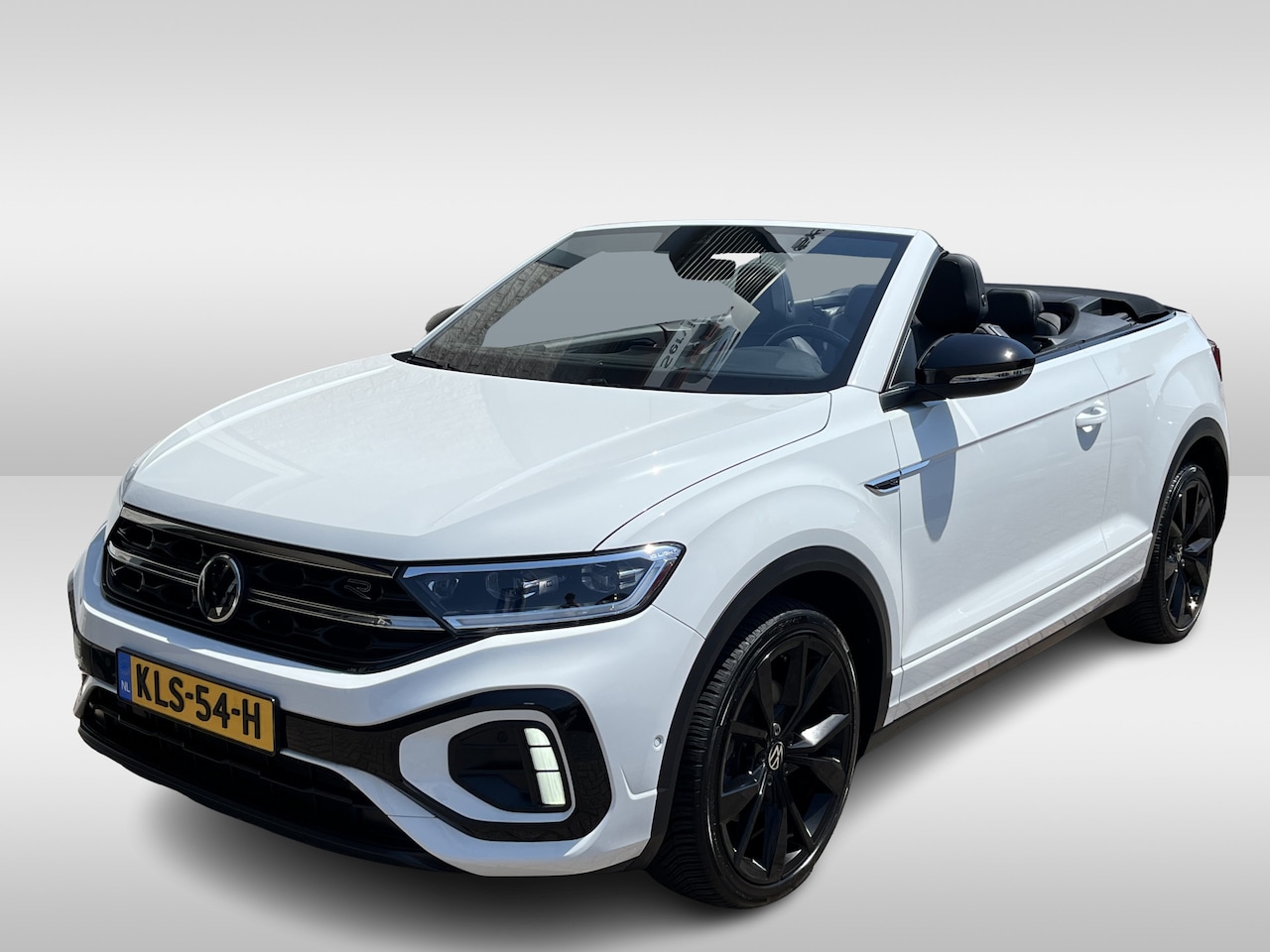 Volkswagen T-Roc Cabrio - 1.5 TSI R-Line / AUTOMAAT/ BLACK STYLE/ CAMERA/ PARK. SENSOREN/ IQ. LIGHT/ APP CONNECT/ AD - AutoWereld.nl