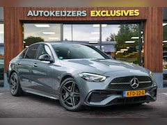 Mercedes-Benz C-klasse - 180 Business Solution AMG Burmester Stuurverw. Adapt. Cruise LED Leer Alcantara AMG