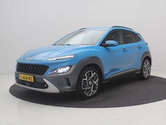 Hyundai Kona - 1.6 GDI HEV Premium/ Trekhaak / Lederen bekleding / 1ste Eigenaar / Dealer onderhouden / A
