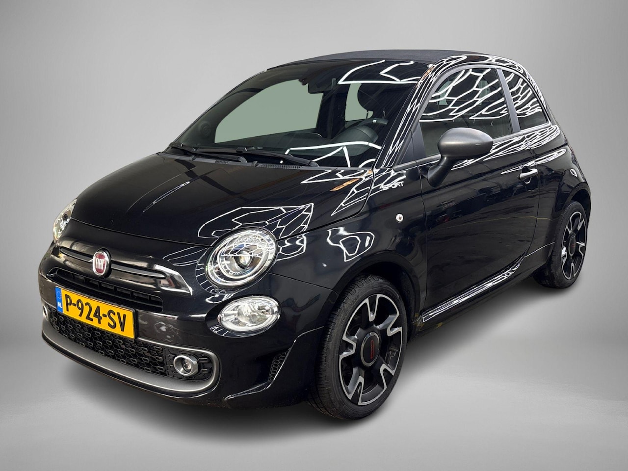 Fiat 500 C - 1.0 Hybrid Sport | Climate Control | Cruise Control | Parkeersensoren | LMV 16" | TFT-Sche - AutoWereld.nl