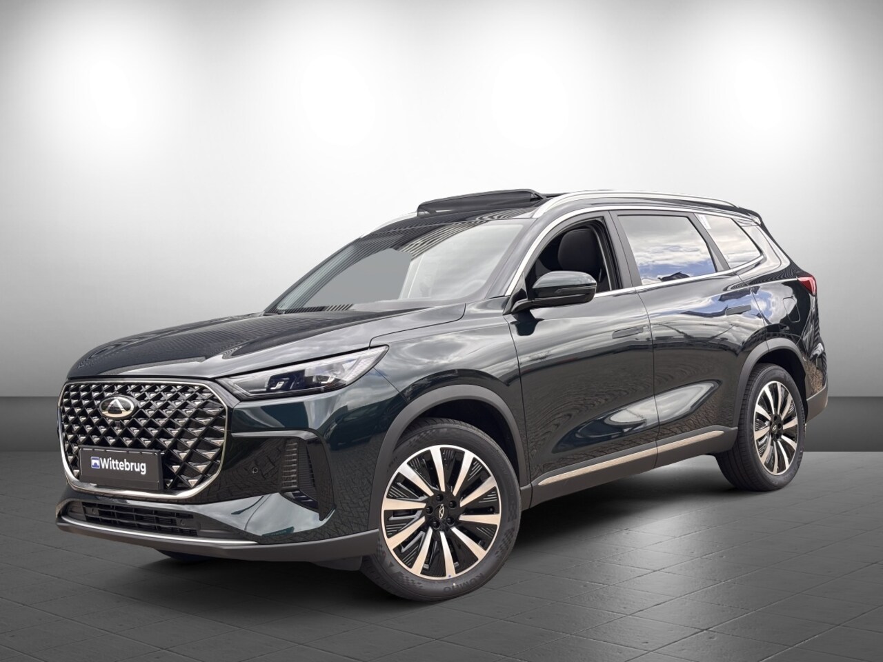 Chery Tiggo 8 - Unique Plug-In Hybride met 1100 km Range, Navigatie, Camera en Massagefunctie Passagiersst - AutoWereld.nl