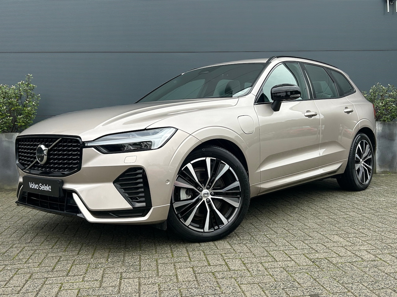 Volvo XC60 - T8 Plug-in hybrid AWD Ultimate Dark | Uniek! | SoH 99% | Luchtvering | HU-Display | Wool B - AutoWereld.nl