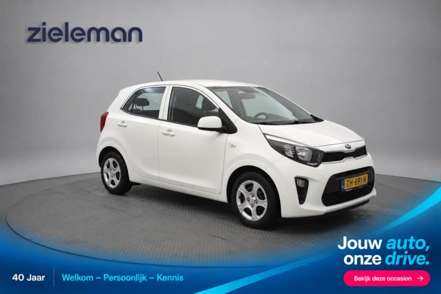 Kia Picanto - 1.0 CVVT EconomyPlusLine 5 Deurs - Airco - AutoWereld.nl