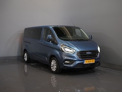 Ford Transit Custom - 2.0 TDCI 170 pk Aut. L2 Limited DC Dubbel Cabine MARGE Bi-Xenon/ 2x schuifdeur/ Adapt.Crui