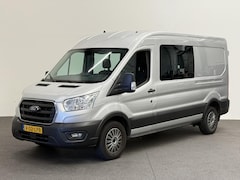 Ford Transit - 350 2.0 TDCI L3H2 Dubbele Cabine Trend Airco Cruise Control Trekhaak Parkeersensoren