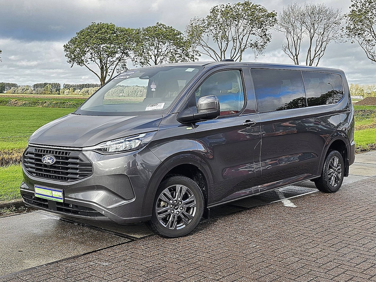 Ford Transit Custom - 320 2.5 PHEV L2H1 Limited Cruise control, Airco, Pdc, Carplay, Camera, LED, Lane-assist, C - AutoWereld.nl