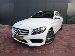 Mercedes-Benz C-klasse Estate - 180 AMG Sport Edition Premium Plus Upgrade 19 inch Panoramadak Sport Leder Burmester Ambia