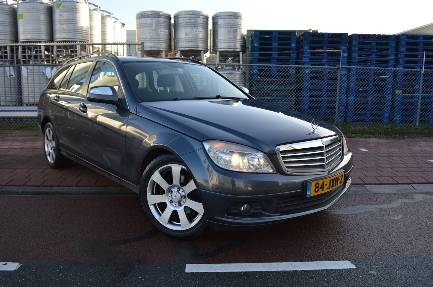 Mercedes-Benz C-klasse Estate - 200 CDI bj09 airco elec pak trekhaak - AutoWereld.nl