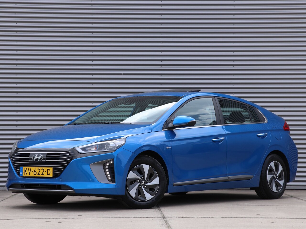 Hyundai IONIQ - 1.6 GDi Hybrid Premium Automaat *Leder*Schuifdak* - AutoWereld.nl