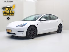 Tesla Model 3 - Performance AWD 486pk 75kWh 97.6% SoH FACELIFT [ AUTOPILOT+567KM WLTP+PREMIUM AUDIO ]