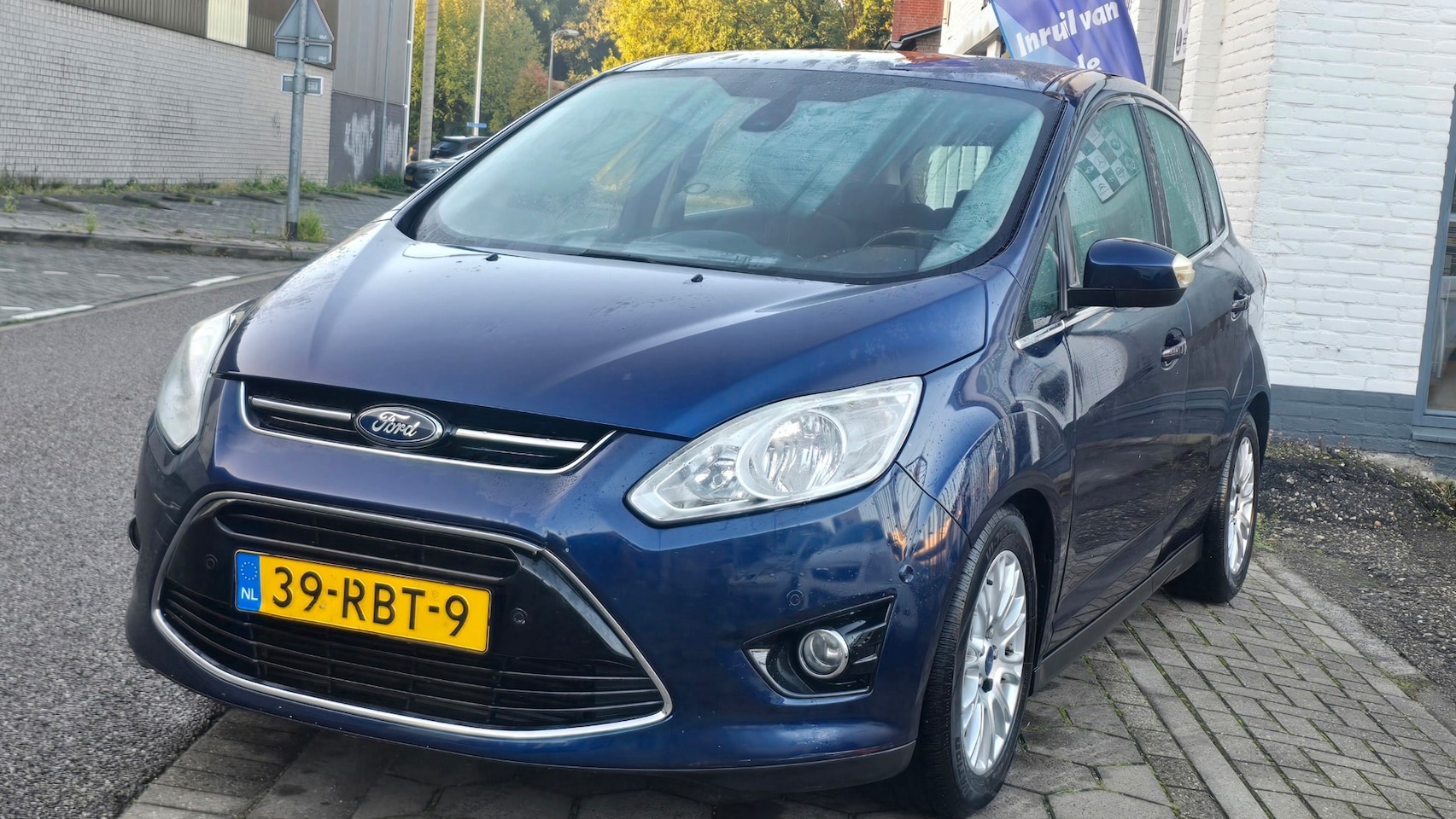 Ford C-Max - 1.6 SCTi Titanium*2 e eig*nap*apk*airco*trekhaak*rijs zeer goed*inruil mog!!! - AutoWereld.nl