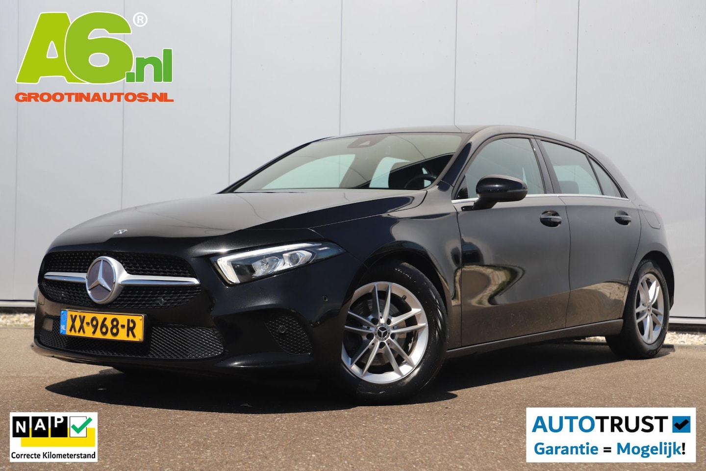 Mercedes-Benz A-klasse - 180 d Business Solution Limited Automaat Half Leder Widescreen Navigatie Achteruitrijcamer - AutoWereld.nl