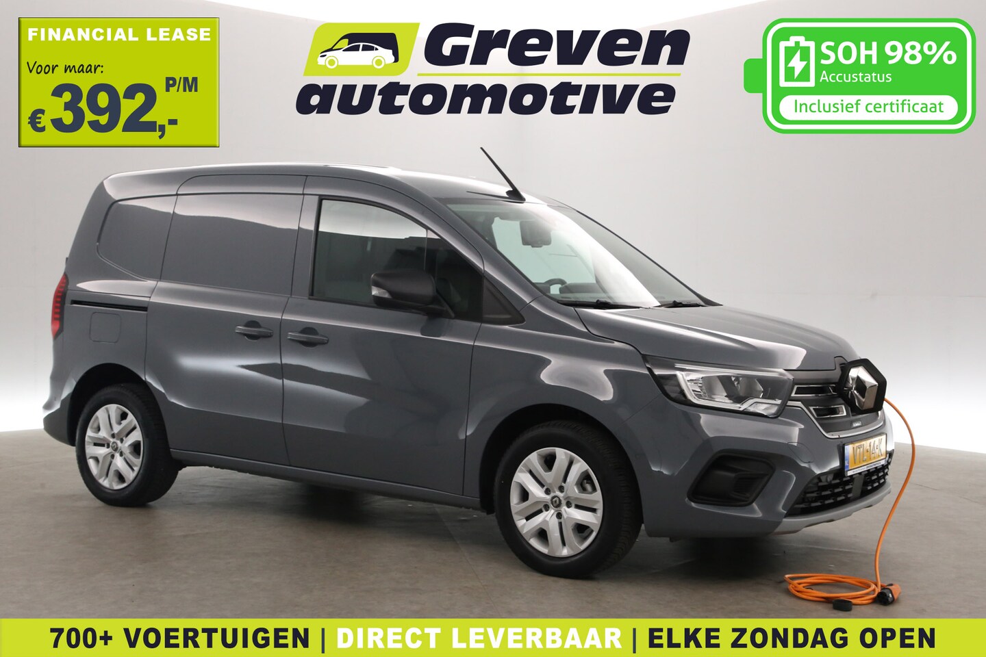 Mercedes-Benz eCitan - Renault Kangoo E-Tech Advance 44 kWh 123PK | Marge | Snelladen | SOH 98% | Airco | Camera - AutoWereld.nl