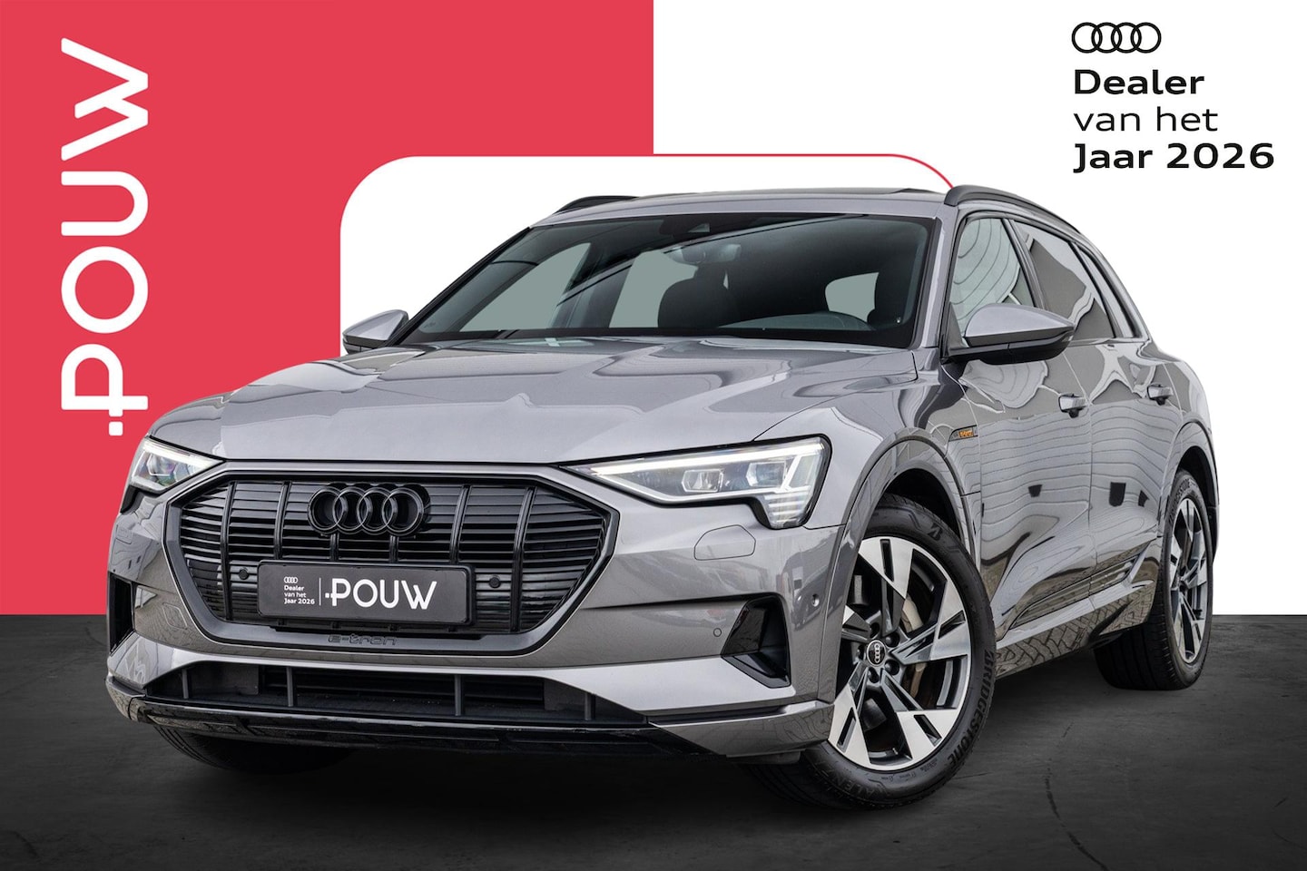 Audi e-tron - 55 408pk quattro Advanced edition 95 kWh | Panoramadak | Trekhaak | Achteruitrijcamera | S - AutoWereld.nl