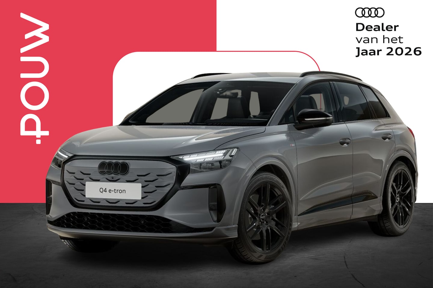 Audi Q4 e-tron - 286pk S Edition Performance 82 kWh | Trekhaak Wegklapbaar | 21" Velgen - AutoWereld.nl