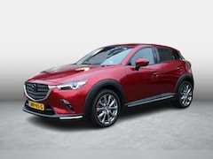 Mazda CX-3 - 2.0 SkyActiv-G 150 GT-M 4WD , Automaat, Wit Leder, Adap.Cruise, Bose, HUD, Clima, Camera,