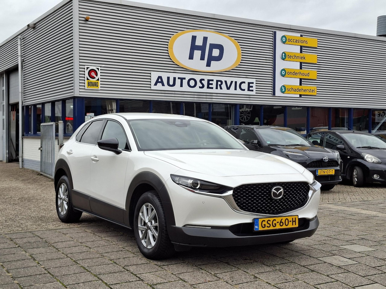Mazda CX-30 - 2.0 e-SkyActiv-G M Hybrid Homura RIJKLAAR! Garantie tot 5-2030/Head-Up/PearlWhite/Adaptive - AutoWereld.nl