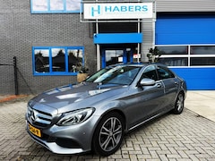 Mercedes-Benz C-klasse - 180 Prestige 156PK|Navigatie|AUT|KantelSchuifdak|Half Leder|Full Led|Sportstoelen|SfeerVL|