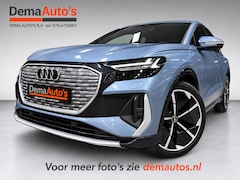 Audi Q4 Sportback e-tron - 50 quattro 21" 3X S-LINE LEDER+ M-STOELEN/PANO/H-UP/SONOS/DAB/CARPLAY/ADAPT-CRUISE///