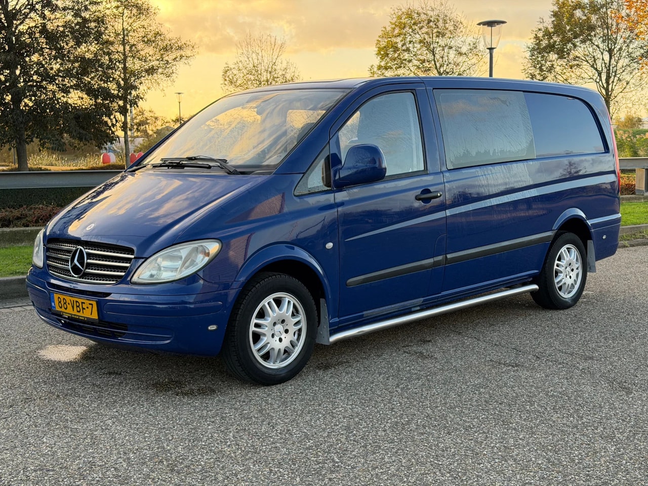 Mercedes-Benz Vito - 120CDI 3.0L V6 L2H1 Dubbelcabine Automaat Airco Navi Cruisecontrol - AutoWereld.nl