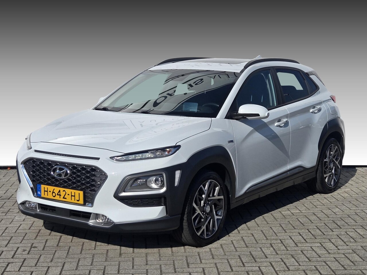 Hyundai Kona - 1.6 GDI HEV Premium | NL-Auto| Stoel Koeling/Verwarming| Open Dak| - AutoWereld.nl