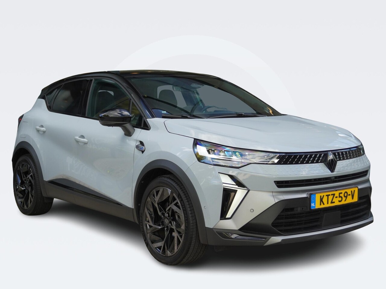 Renault Captur - 1.8 E-Tech full hybrid 160 esprit Alpine AUTOMAAT / NAVI / CAMERA 360 / PDC 360 / RESERVEW - AutoWereld.nl