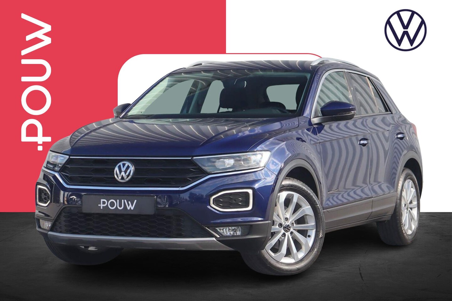 Volkswagen T-Roc - 1.5 TSI 150pk Style | Trekhaak | Stoelverwarming | Navigatie | ACC | 16'' Lichtmetalen Vel - AutoWereld.nl