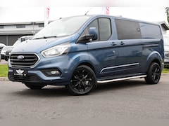 Ford Transit Custom - 300 2.0 TDCI L2H1 Limited DC Adaptieve Cruise, Camera, Cruise, 2 x Schuifdeur, 130pk, Auto