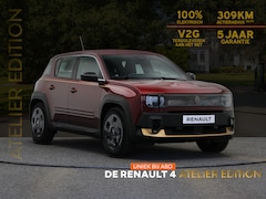 Renault 4 - 4 Atelier Edition urban range 40 kWh | Uniek bij ABD | Lederen bekleding | Gouden accenten