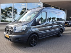 Ford Transit - 330 2.0 TDCI 130 PK L2H2 DUBBEL CABINE 5-PERS. *85.969 KM* | EURO 6 | TREKHAAK 2650 KG | L