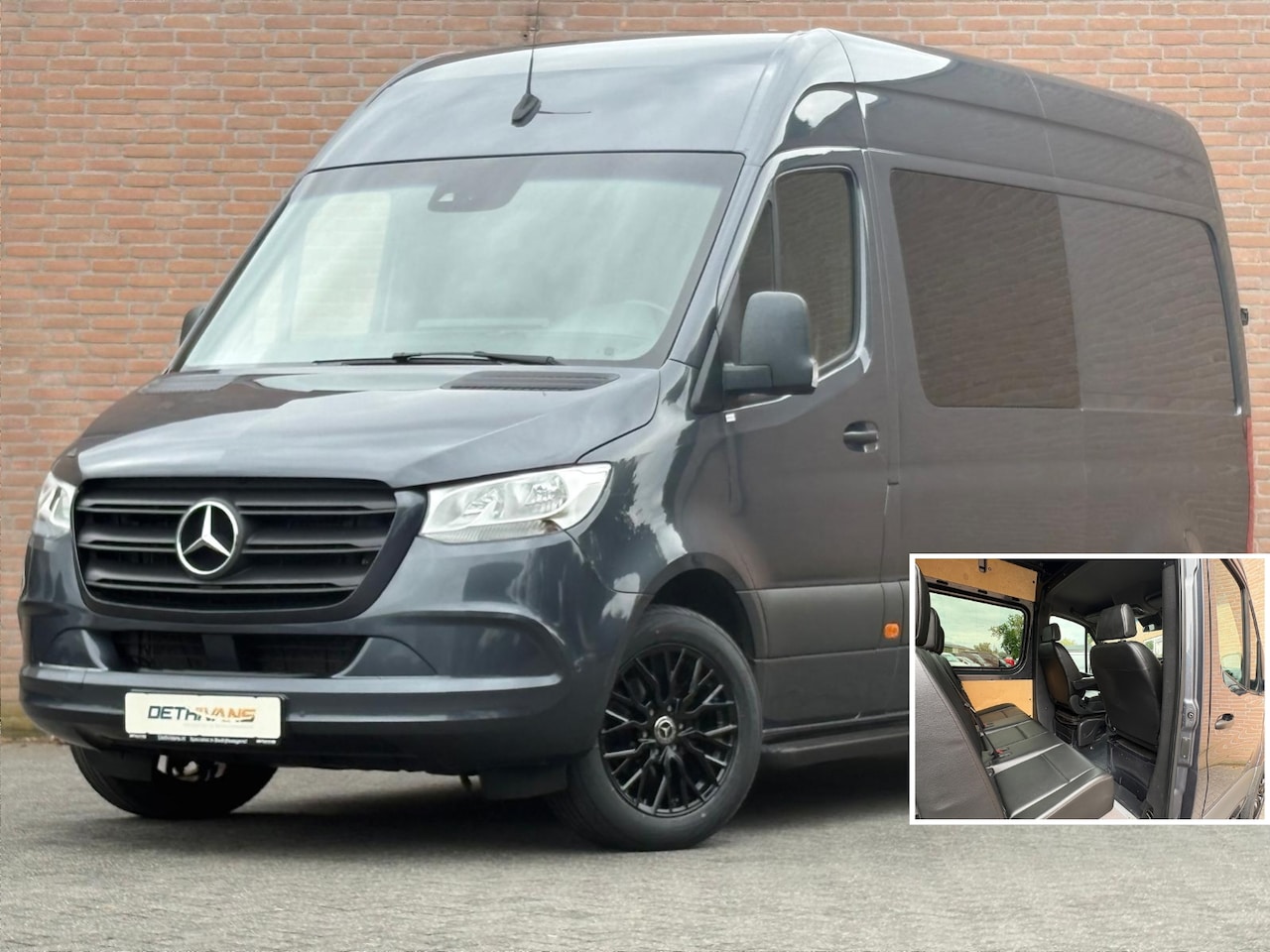Mercedes-Benz Sprinter - 317CDI 170PK 9G-Tronic Dubbelcabine / 3.500KG Trekhaak / Euro6 - AutoWereld.nl