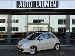 Fiat 500 - 1.2 Lounge Panodak Airco LM Velgen Radio CD Chrome Mistlampen Kleur Beige Rally (231) Hip